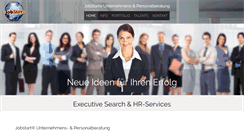 Desktop Screenshot of jobstart.de